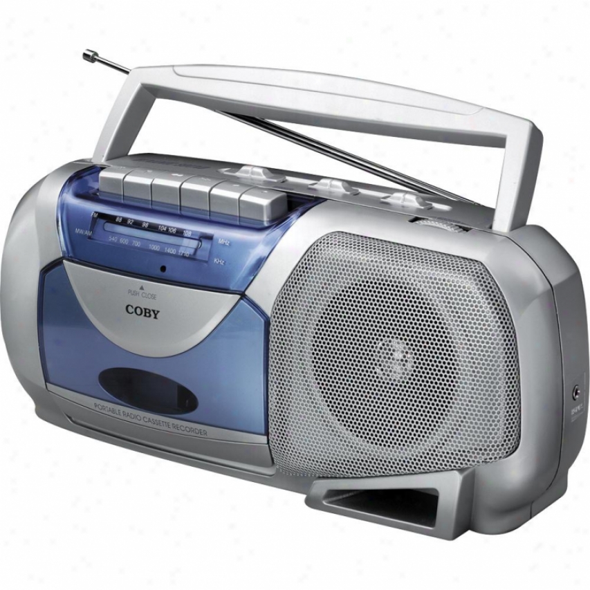 Coby Cx-144 Portable Am/fm Cassette Player/recorder