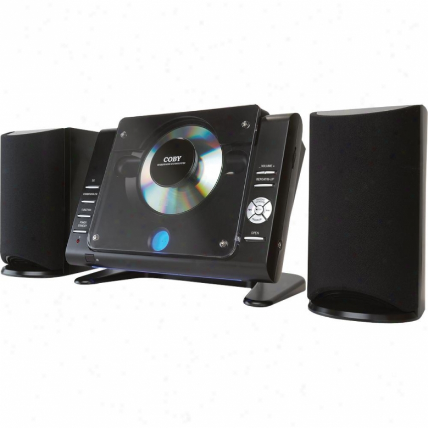 Coby Cxcd380 Micro Cd Player Stereo System With Ppl Am/fm Tuner