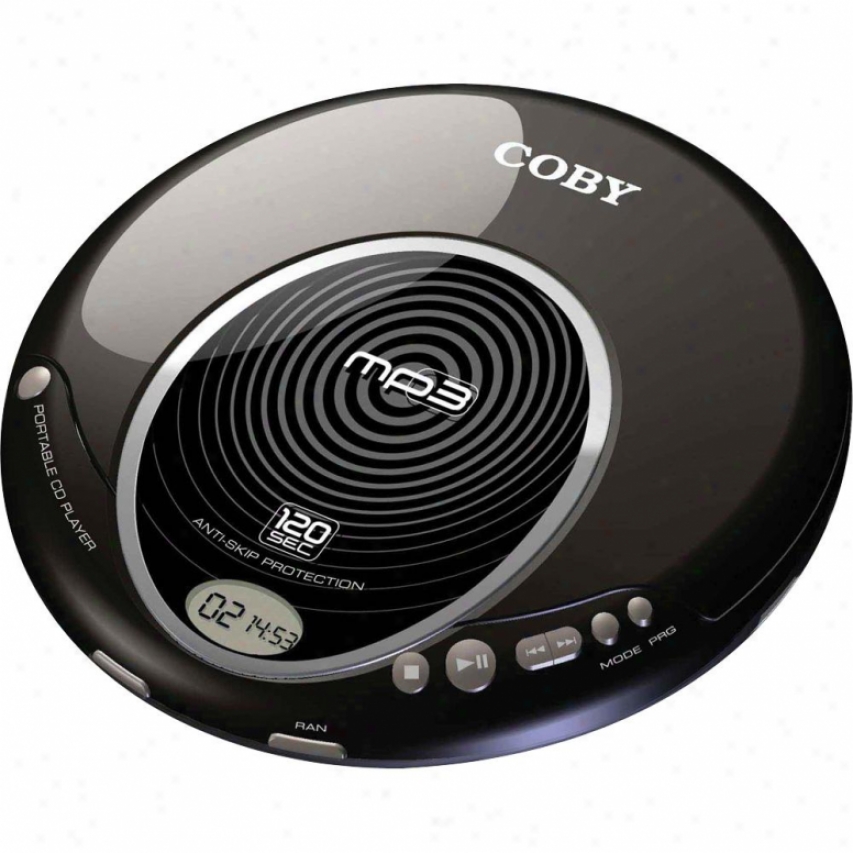 Coby Mp-cd521 Personal Mp3/cd Player With 120-second Anti-skip Protection