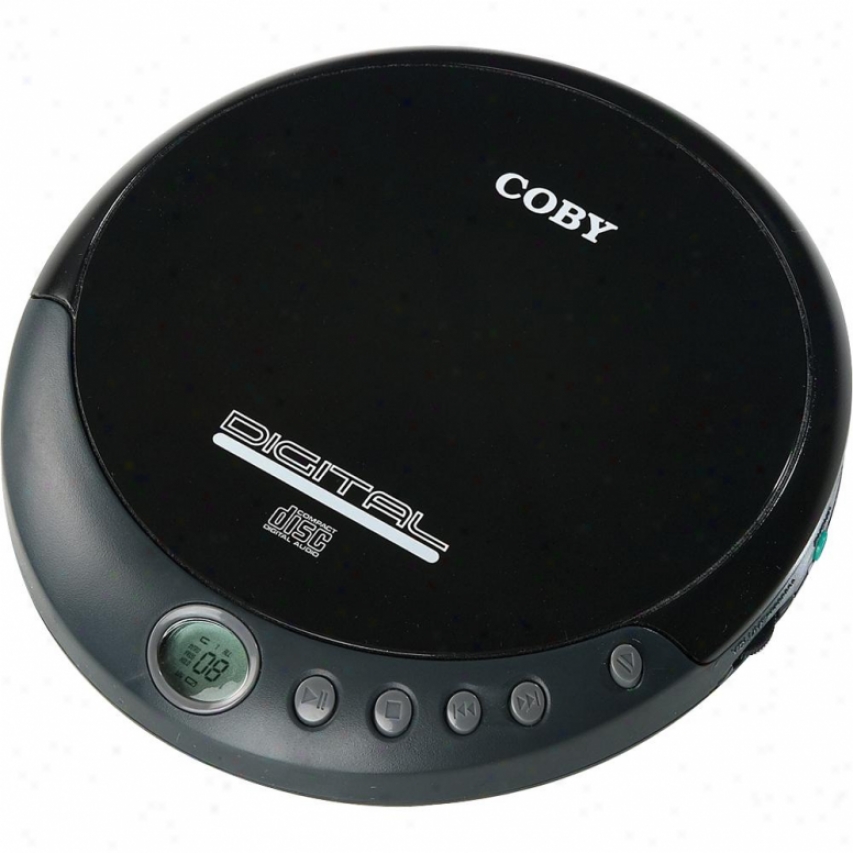 Coby Portable Cd Plau3r Black