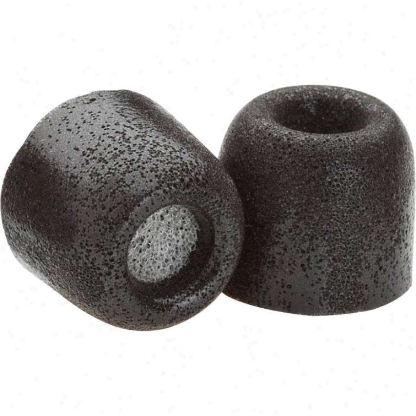 Comply Tx-500 Wax-guard Foam Tips For Earphones - Medium - Black