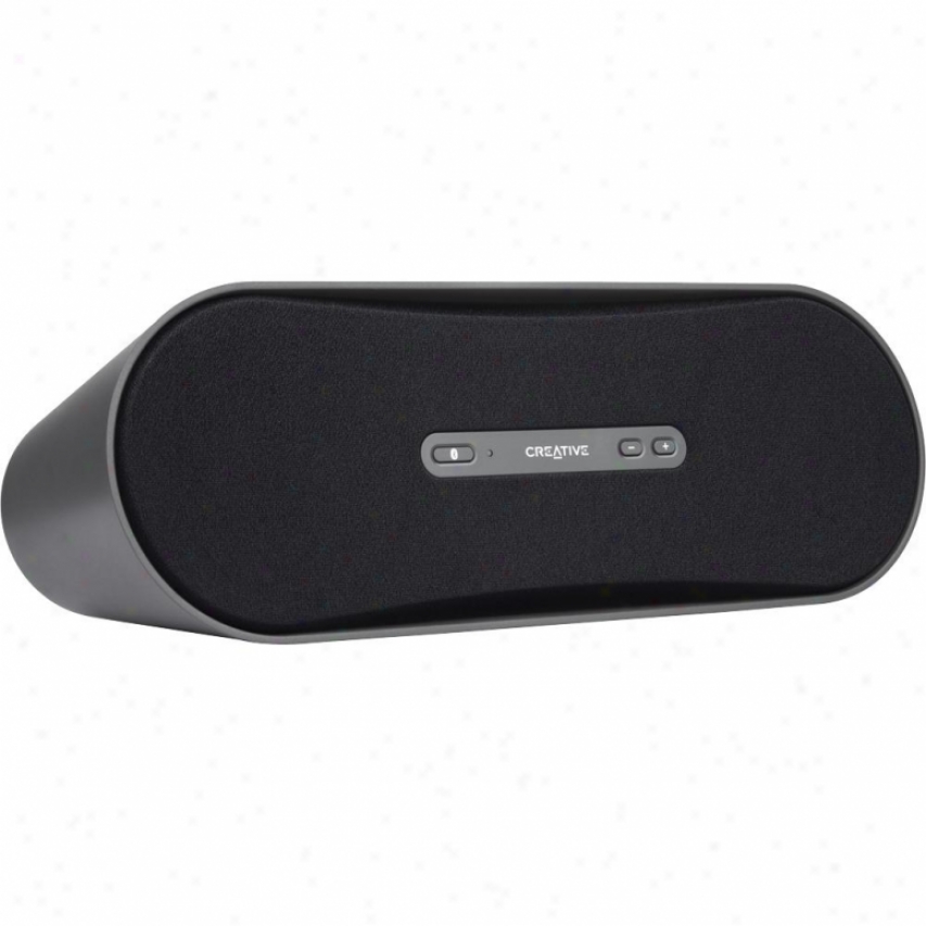 Creative Labs D100 oPrtable Bluetooth Wirelesz Speaker - Black