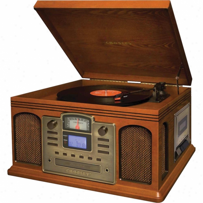 Crosley Corp. Guide Cd Recorder Turntable - Paprika