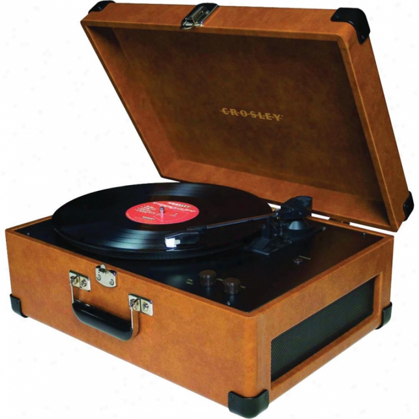 Crosley Corp. Keepsake Usb Turntalbe-tan