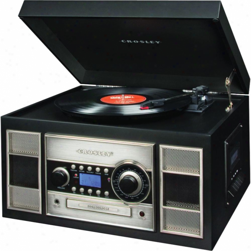 Crosley Corp. Memory Master Ii Lp To Cd Recorder - Black