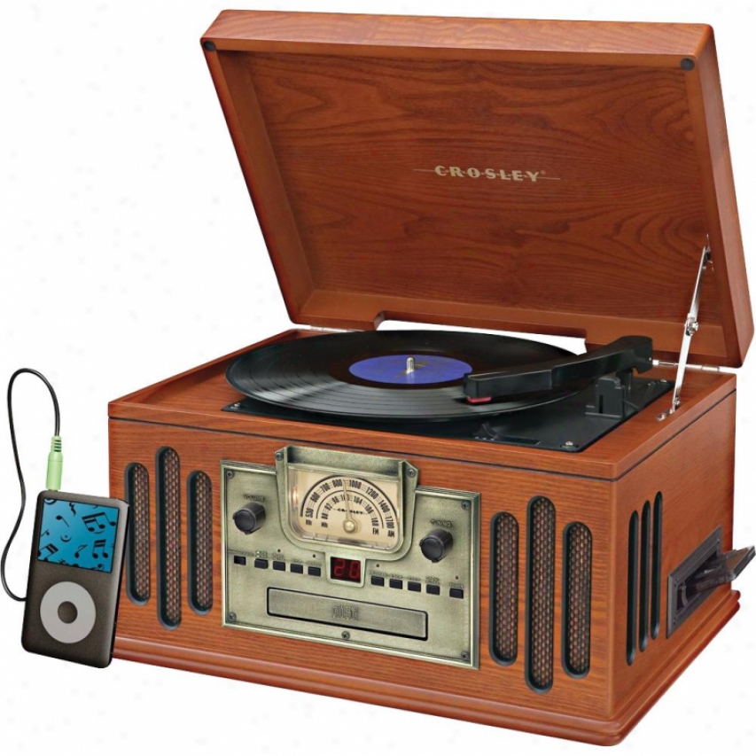 Crosley Corp. Musician Entertainment Center - Paprika