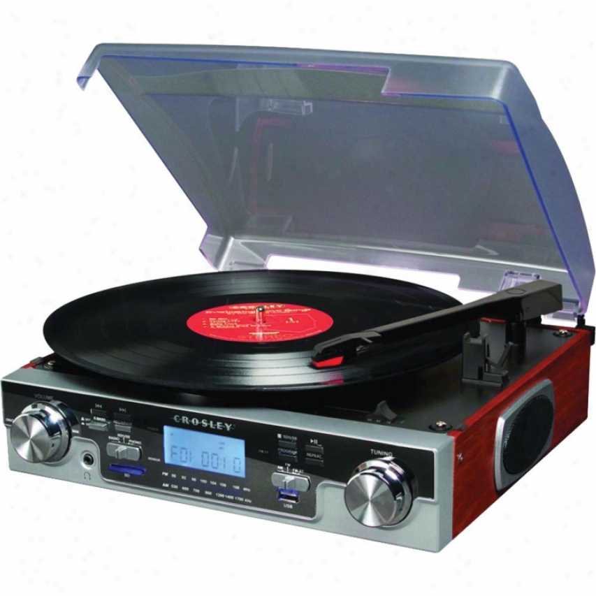 Crosley Corp. Tech Turntable - Mahogany