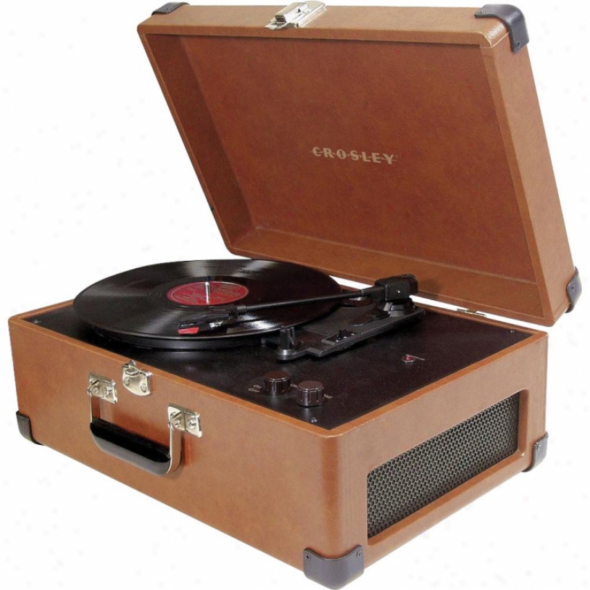 Crosley Corp. Traveler Turntable Convert into leather