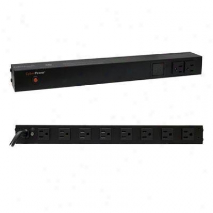 Cyberpower 15a Metered Pdu 1u 14out 5-15r