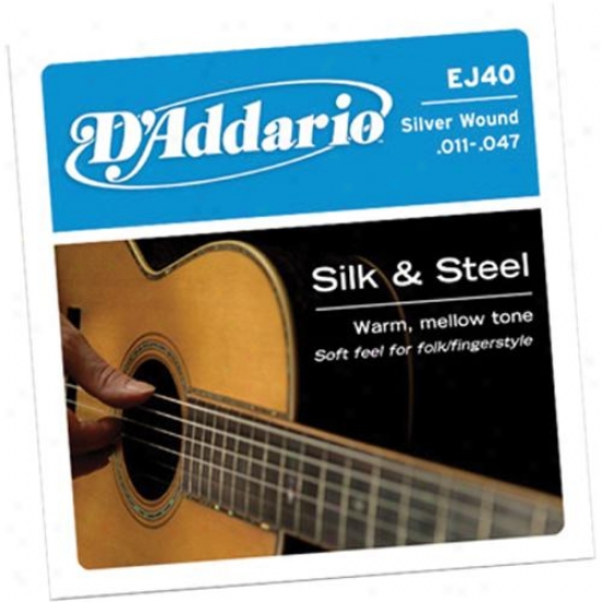 D'addario Ej40 Light 11-47 Acoustic Guitar Strings