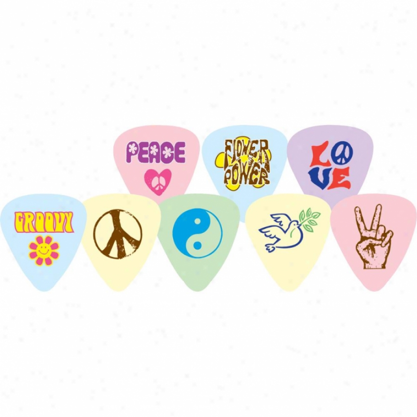 D'andrea Calm & Love Picks Rotary Pack - Medium - Rpplm