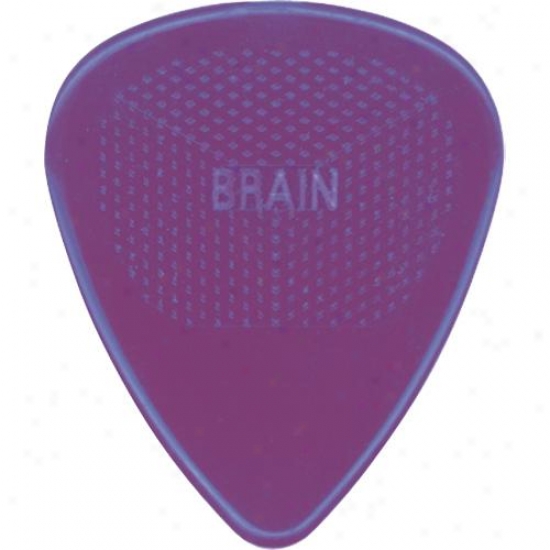 D'andrea Snarlijg Dogs Brain Guitar Picks And Tin Box 1 Dozen .60mm - Purple