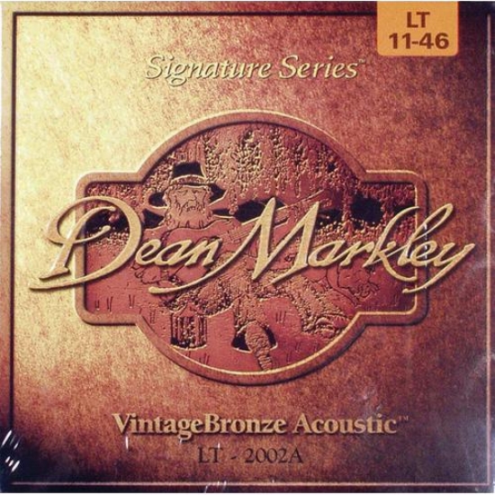 Dean Markley 2002 Vintagebronze Acoustic Strings - Lt