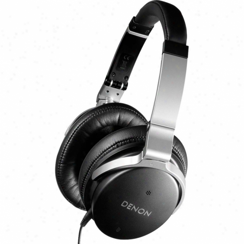 Denon Ah-nc800 Operative Noise Cancelling Over-ear Headphones - Black