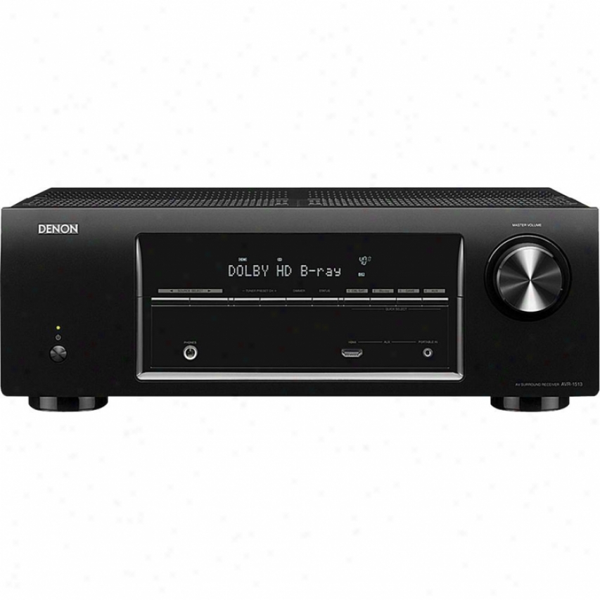 Denob Avr-1513 5.1 Channel A/v Home Theater Receiver