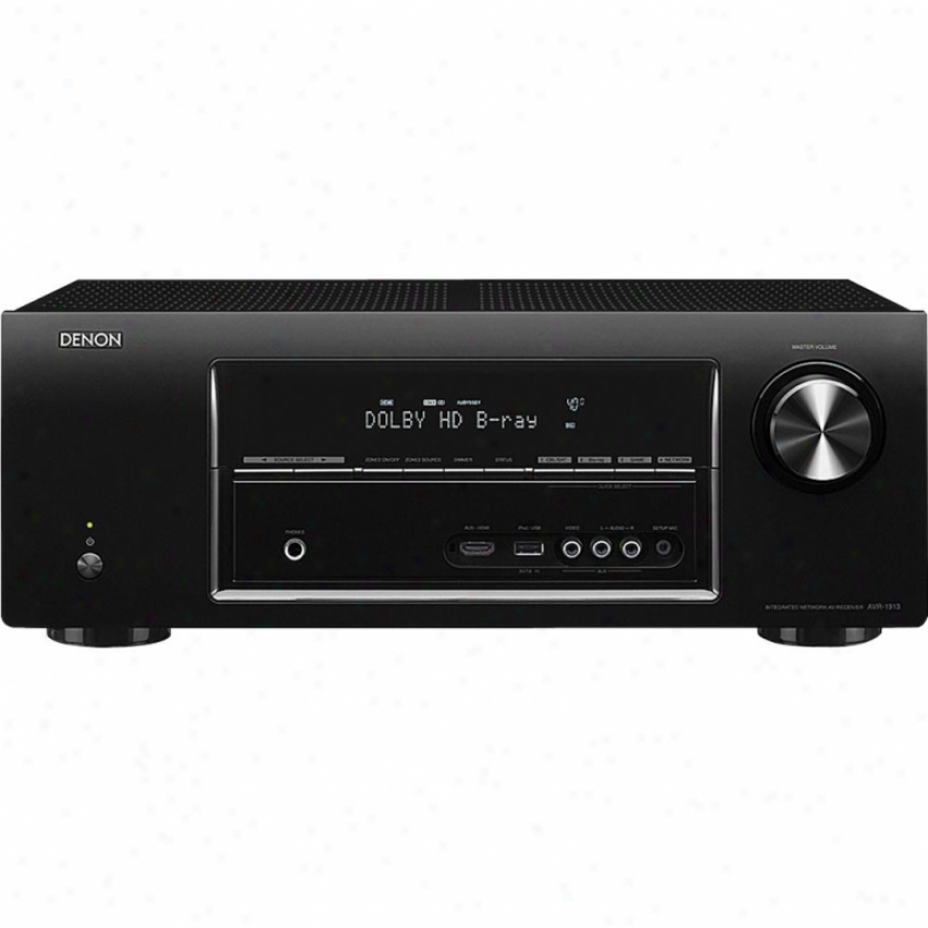 Denon Avr-1913 7.1 Channel 3d Ready A/v Networking Home Theater Receiver