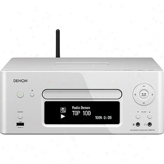 Denon Rcd-n7 Netting Cd Receiver - White