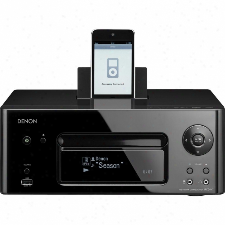 Denon Rcd-n7 Network Ready Receiver Upon Airplay