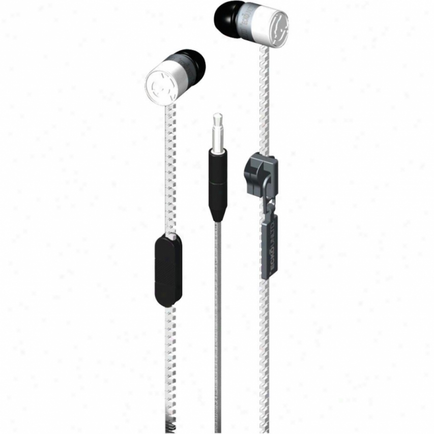 Digipower Solutions Ecko Zip White Earbuf + Mic