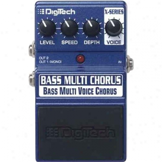 Digitech Xbc Bass Multi Chorus Pedal