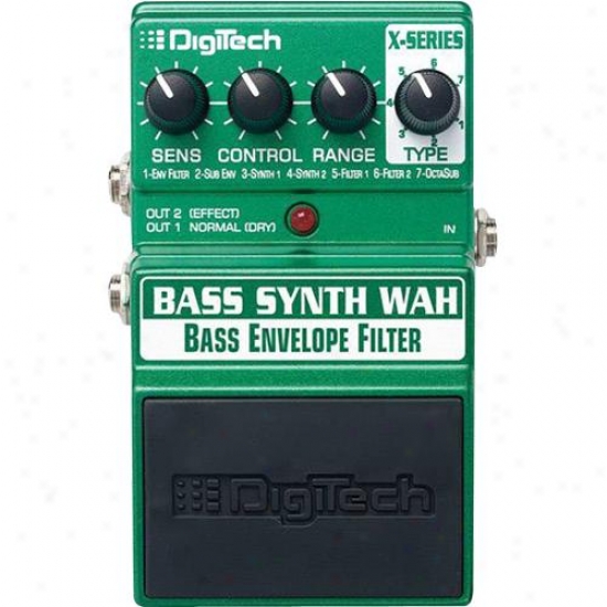 Digitech Xbw Bass Synth Wah Pedal