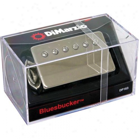 Dimarzio Bluesbucker Humbucking Guitar Pickup W/ Nickel Cover - Dp163n