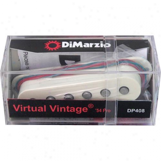 Dimarzio Dp408aw Virtual Vintage '54 Pro Strat Pickup - Aged Wuite