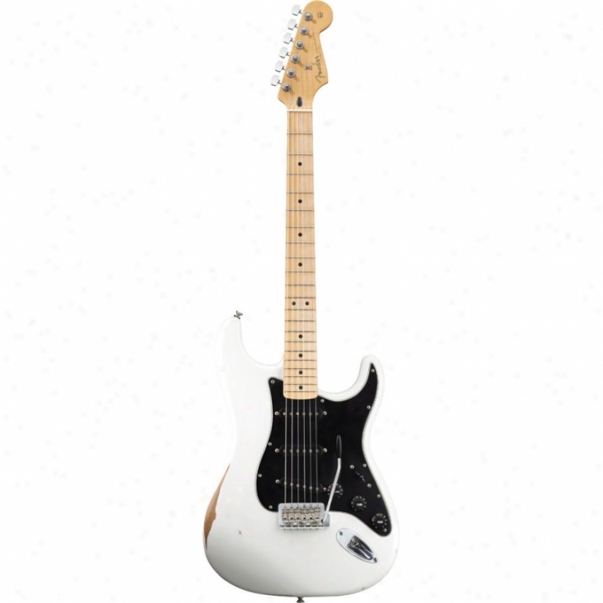 iDsplay Model Of Fender&reg; Road Worn Player Stratocaster&reg; Guitar - Olympic