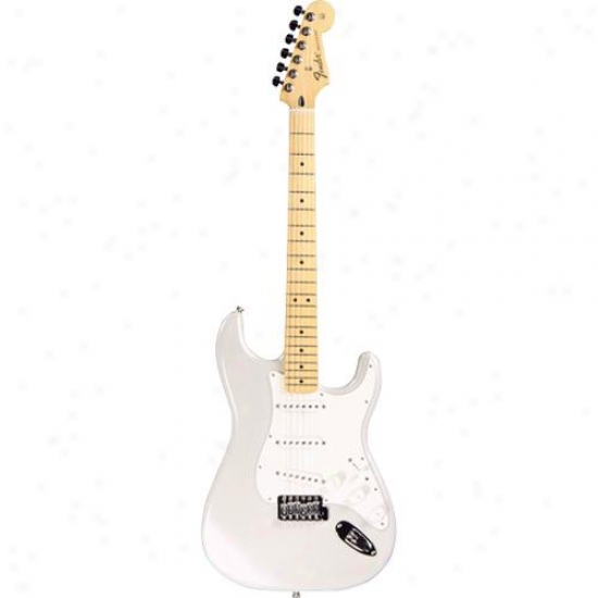 Display Model Of Fender&reg; Standard Strat&#153; Guitar - White Chrome Pearl -