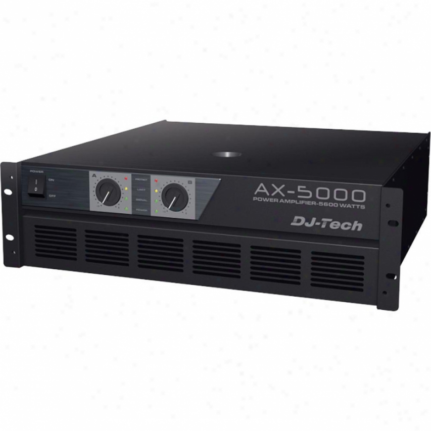 Dj-tech 5600w Power Amplifier Ax5000