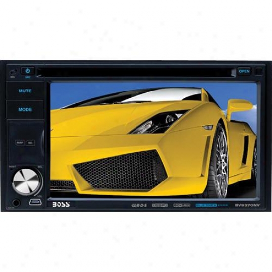 Double-din 6.2" Built In Navigation With Bluetooth Ipod Control