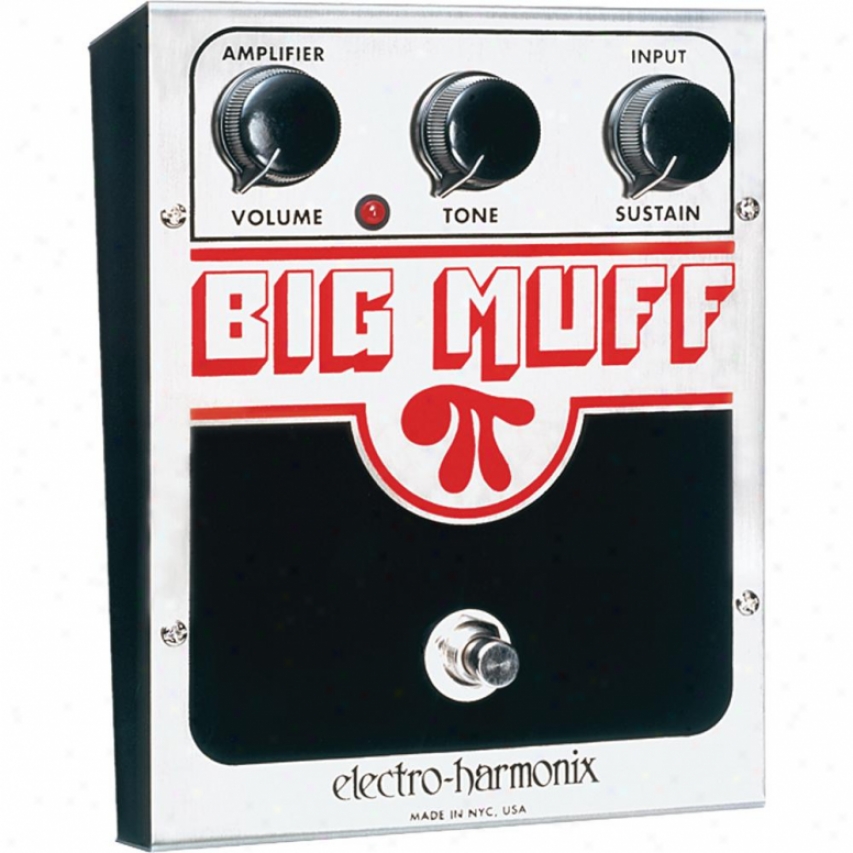 Electro-harmonix Bigmuffus Usa Big Muff Pi Distortion Sustainer Pedal