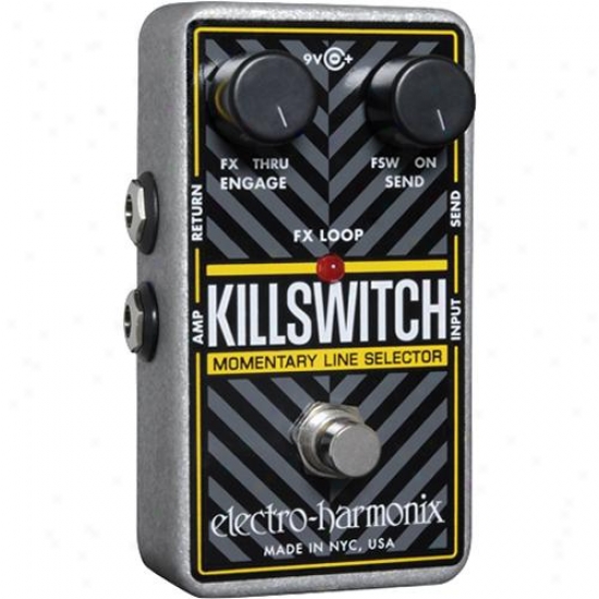 Electro-harmonix Killswitch Momentzry Line Selector Pedal