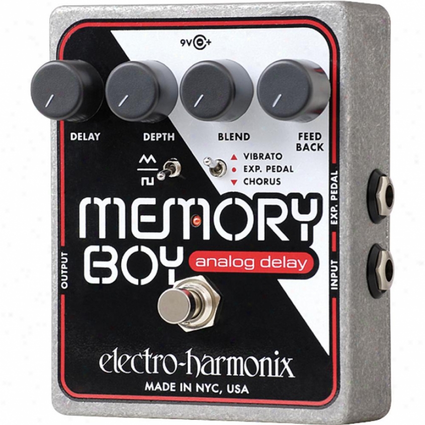 Electro-harmonix Memoryboy Memory Boy Analog Echo Chorus Vibrato Pedap