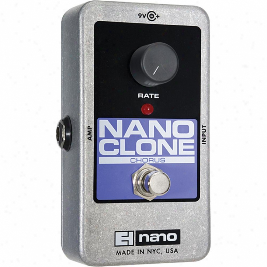 Electro-harmonix Nanoclone Nano Clone Analog Chorus Pedal