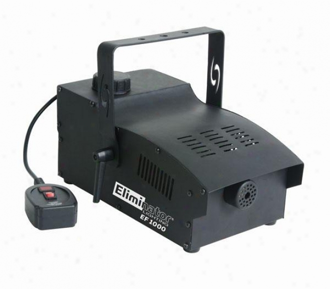 Eliminator Fog Machine W/powerful 1000 Watt Heater