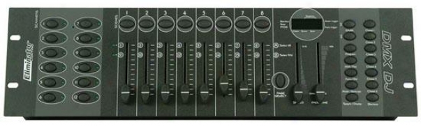 Eliminator Lighting Controller W/192 Dmx Channels, 12 Scanners Of 16 Dmx Channel