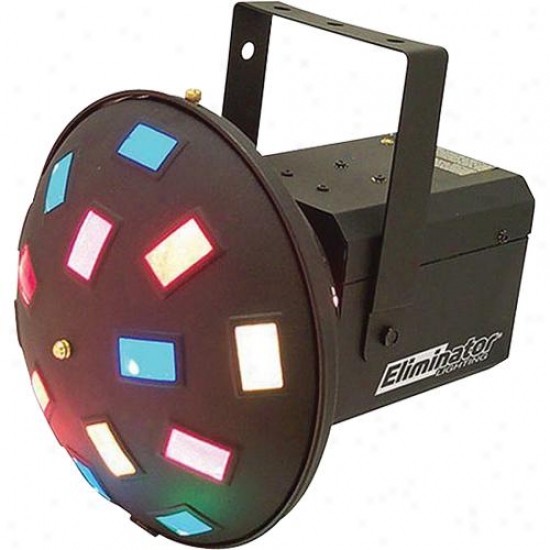 Eliminator Soundly Activated Effect Light W/40 Crisscrissing Color Beams