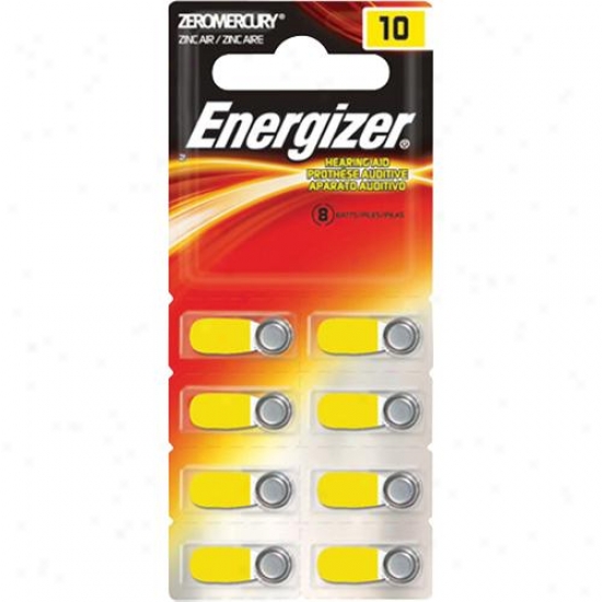 Energizer 10-size Hearing Aid Batteries - 8-pack