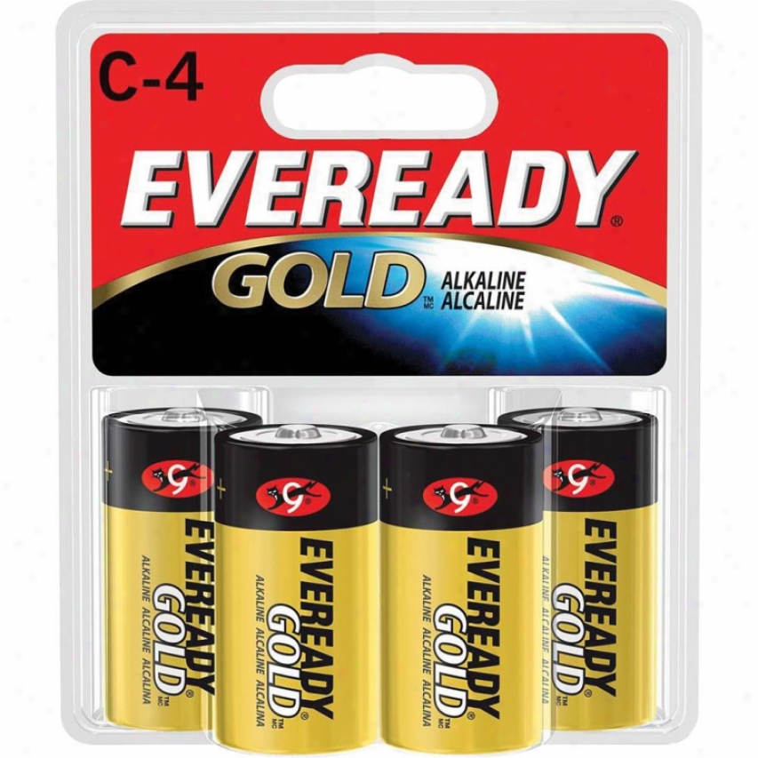 Energizer C Size Battery - 4 Pack