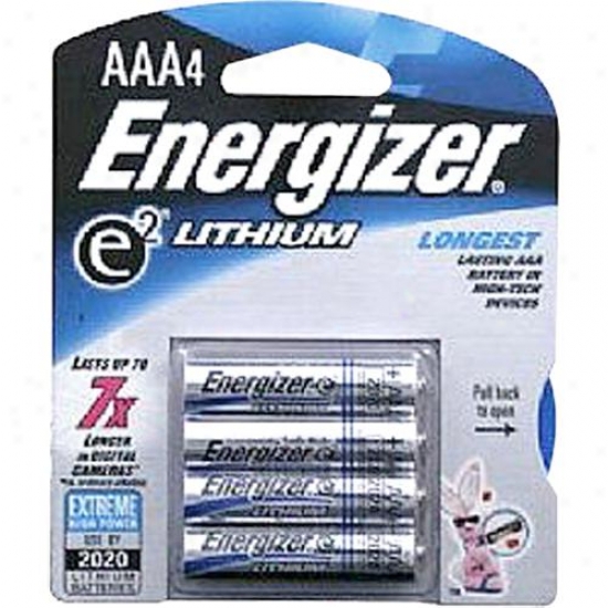 Energizer L92bp4 E2 Lithium Aaa Battery ( 4 Pack )