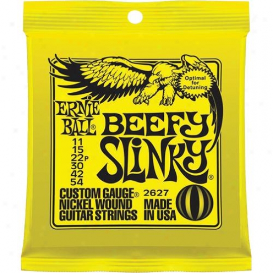 Ernie Ball Eb2627 Beefy Slinky Electric Guitar Strings