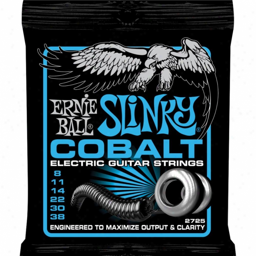 Ernie Ball Extra Slinky Cobalt Electric Guitar Strings