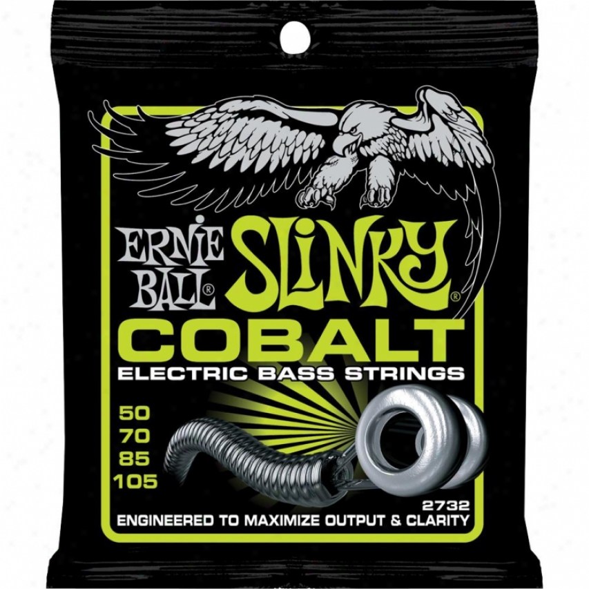 Ernie Ball Regular Slinky Cobalt Bass Guitar Strings