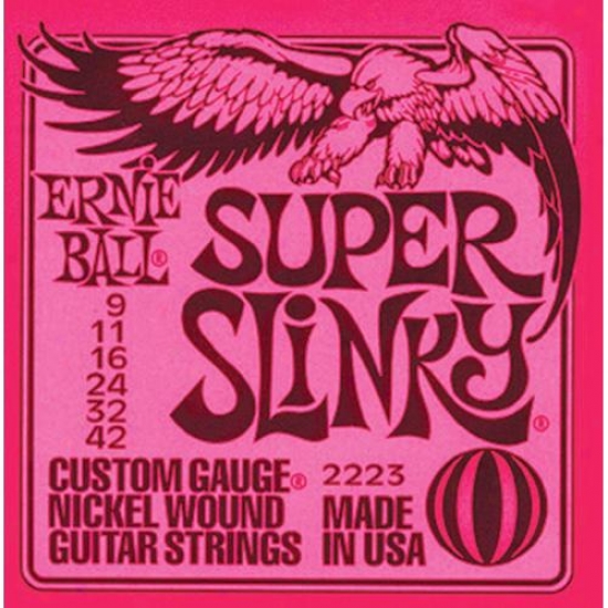 Ernie Ball Super Slinky Electric Guitar Strings