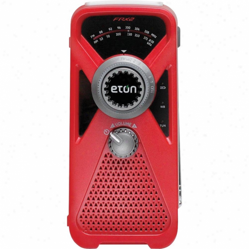 Eton Frx2 Am Fm Weather Radio - Red