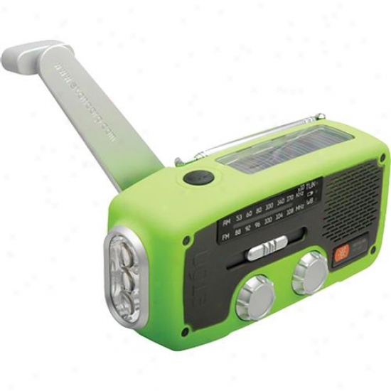 Eton Solar Dynamo Powrred Radio Grn