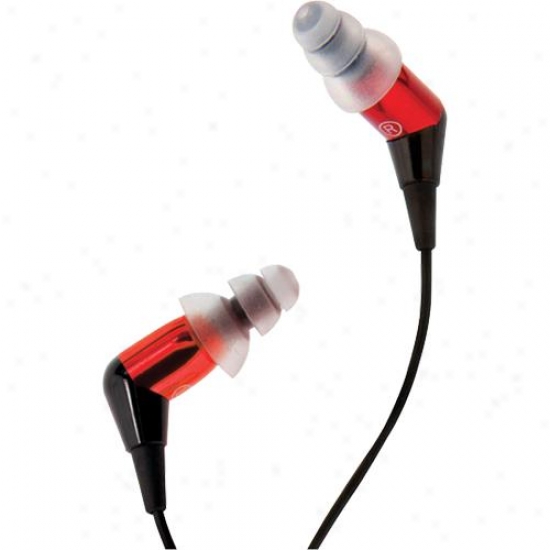 Etymotic Research Mc5 Noise Isolating In-ear Earphones - Red