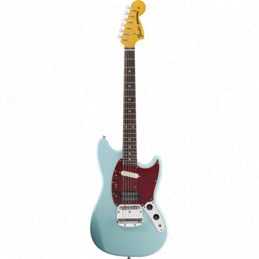 Fender&reg; 025-1400-572 Kurt Cobain Mustang&reg; Electric Guitar - Sonic Blue