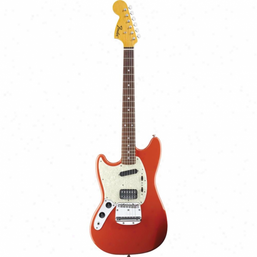 Fender&reg; 025-1420-540 Kurt Cobain Mustang&reg; Electric Guitar - Fiesta Red